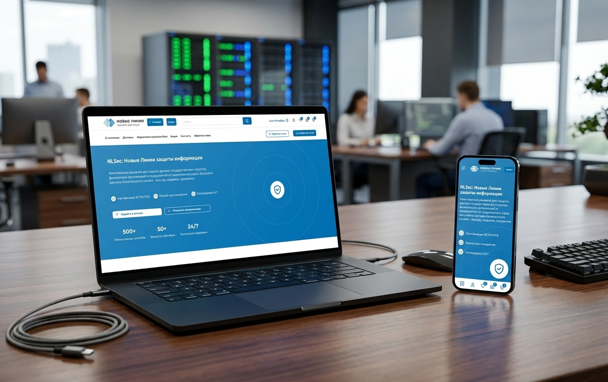 Разработка сайта интегратора решений в области информационной безопасности